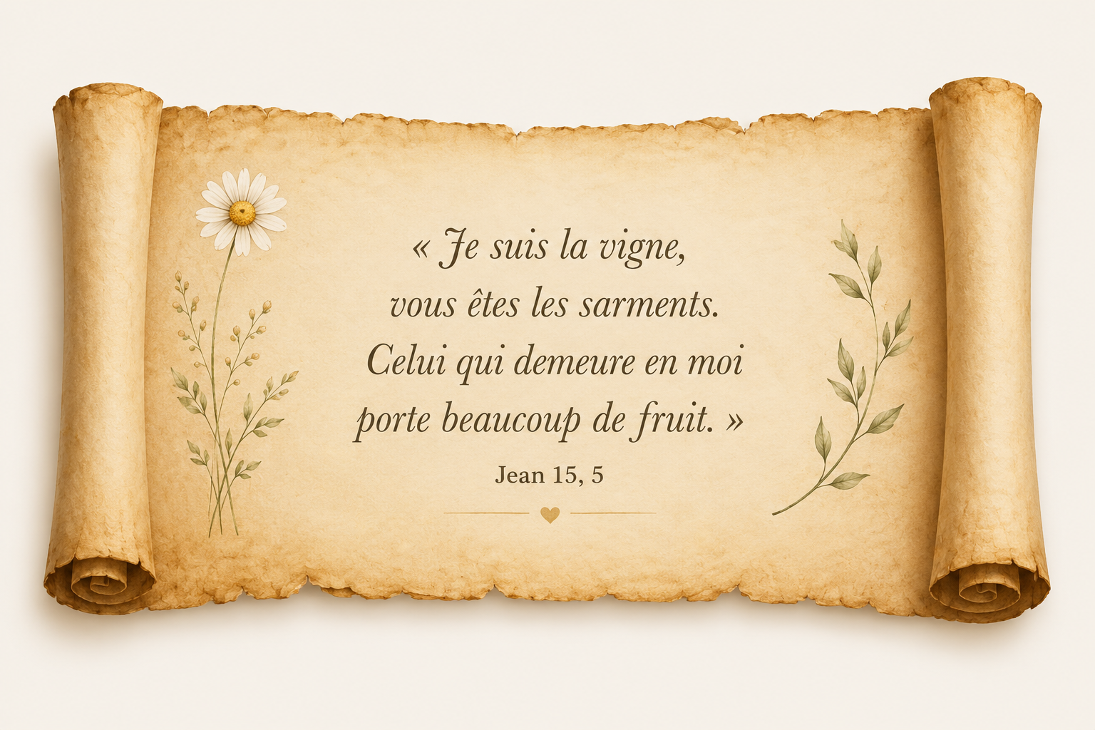 Jean 15,5